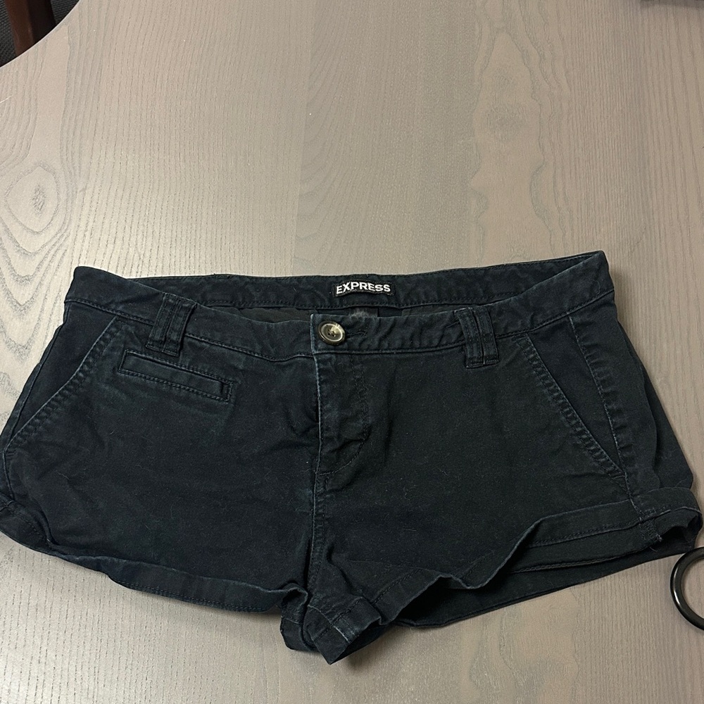 Express Women's Dark Jean Shorts